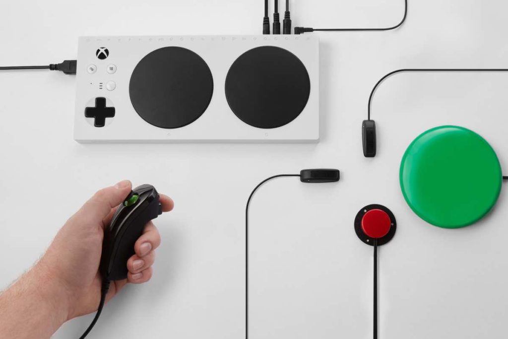 Sony introduced xbox controller for people with disabilities