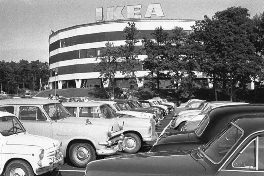 First IKEA store, which was considered as one of the most innovative at that times in retail industry