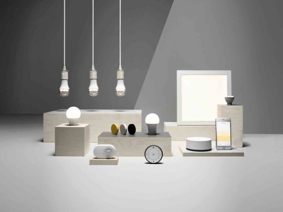Smart bulbs, thermostats, cameras and other devices launched by IKEA via the company innovative strategy.