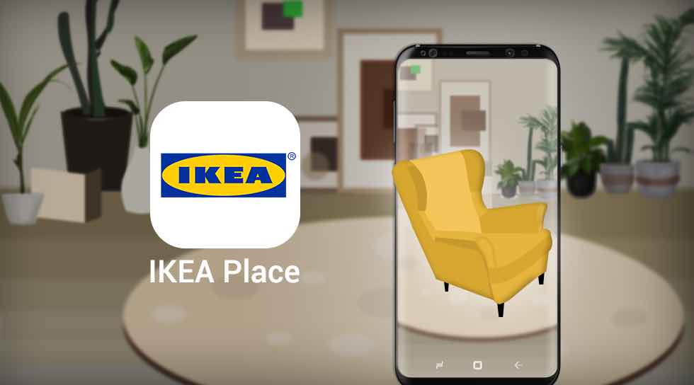 Какие технологии использовались в приложение ikea places