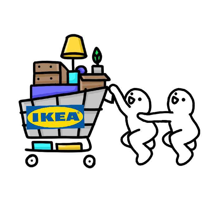 Naklejka IKEA Venmo