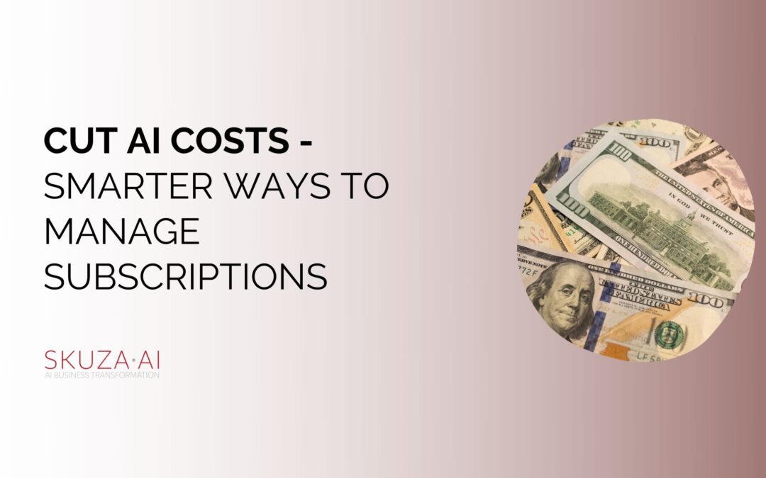 Title: Cutting AI Costs by 80%: A Strategic Approach for Enterprises