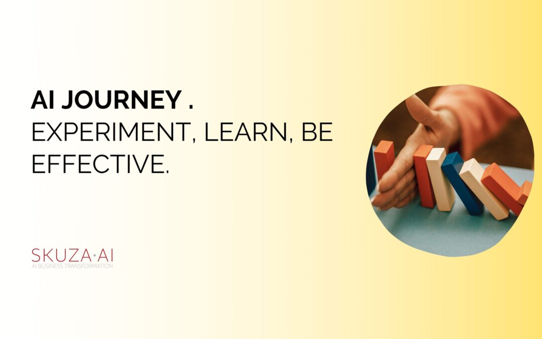 Getting the power of AI right: A Journey of Experimentation, Learning, and Thriving in Business
