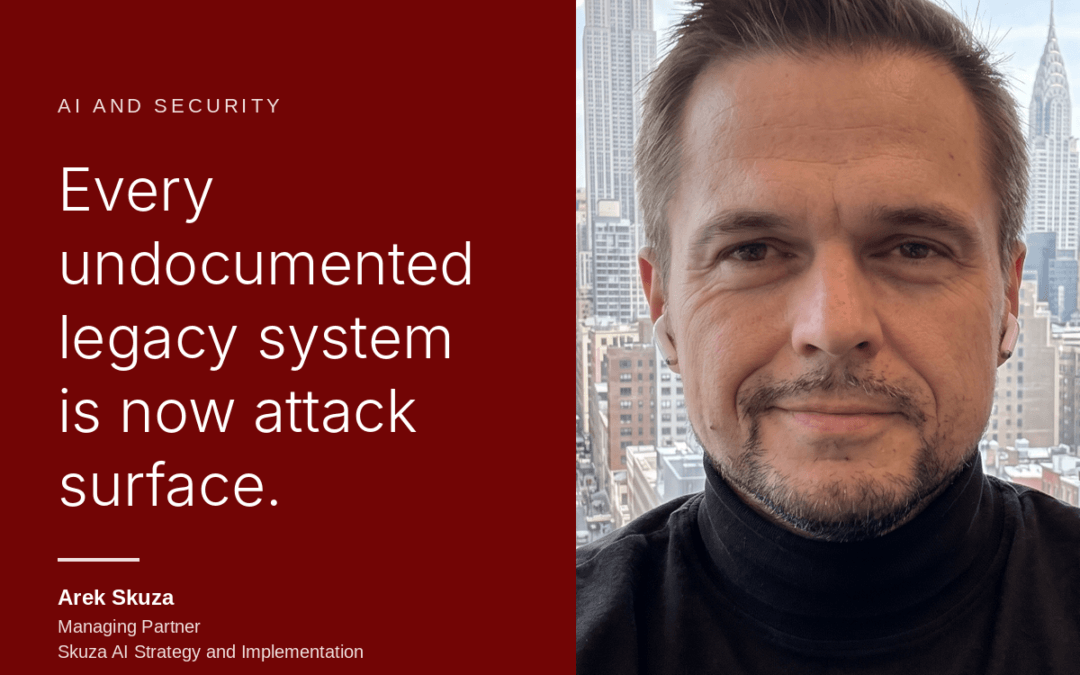 Every undocumented legacy system is now attack surface